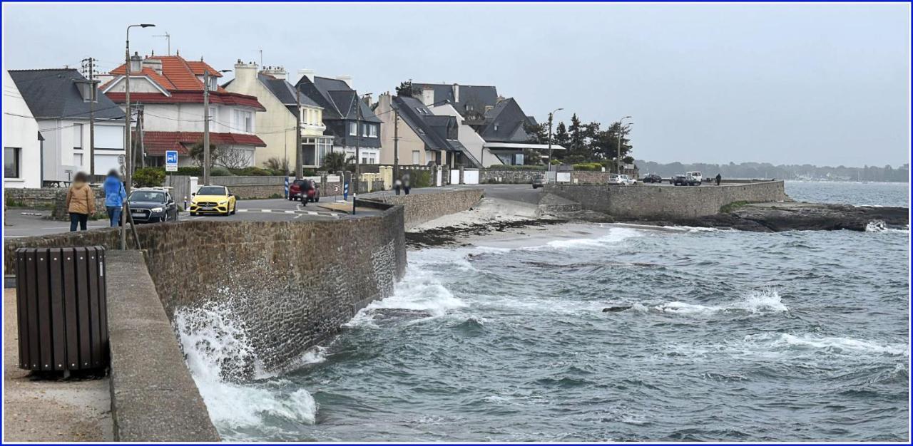 Appartement T3 De 74M2 Tres Lumineux Vue Panoramique Mer Et Plages Concarneau Extérieur photo